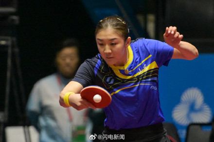 陈梦赛后采访谈临场应对：一分一分打，后面手感会更好