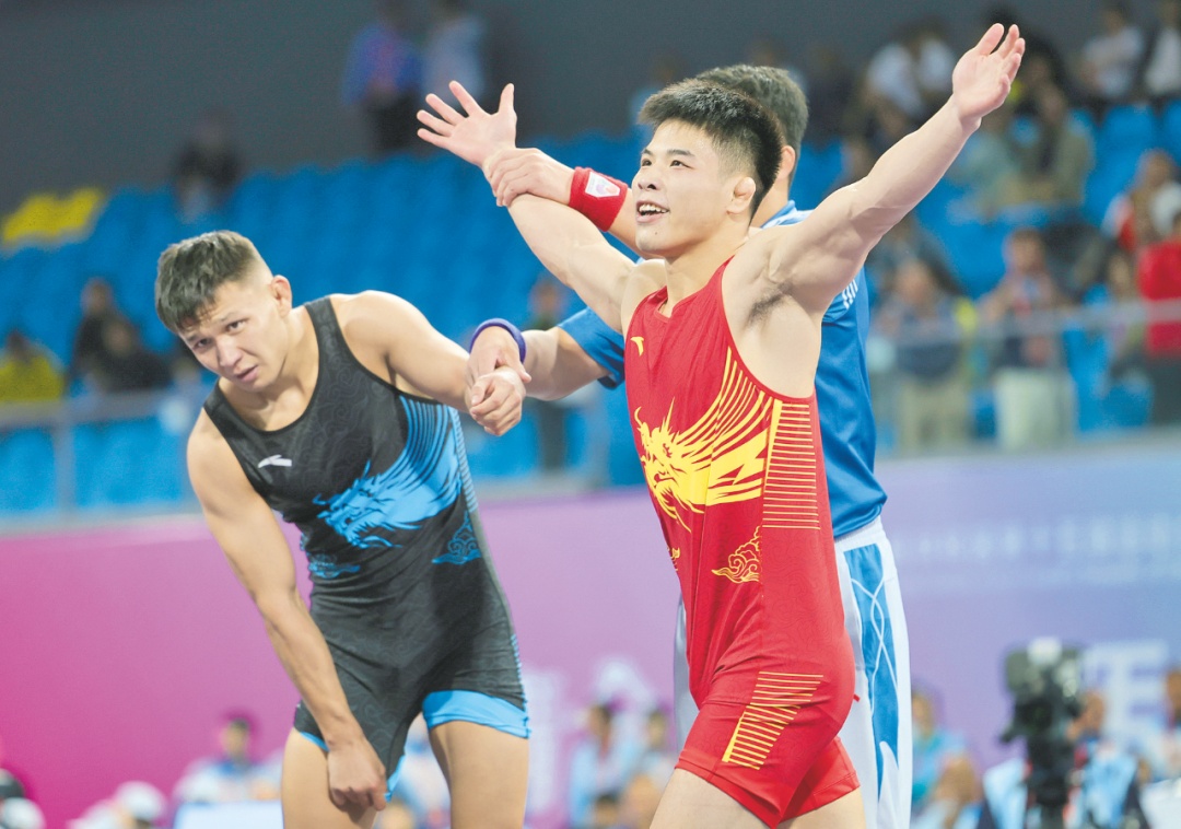 陆锋52秒“闪电”速胜 南宁运动员收获十五运会首金 陆锋52秒“闪电”速胜 南宁运动员收获十五运会首金