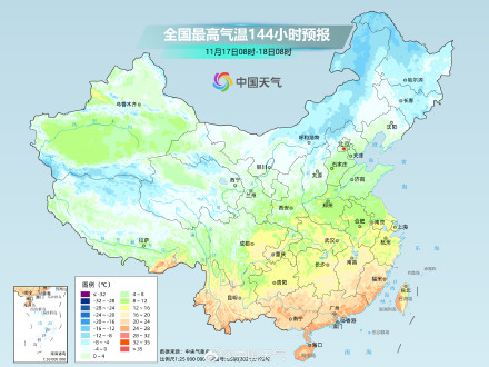 今明两天东北等地偏暖显著 后天起强冷空气来袭