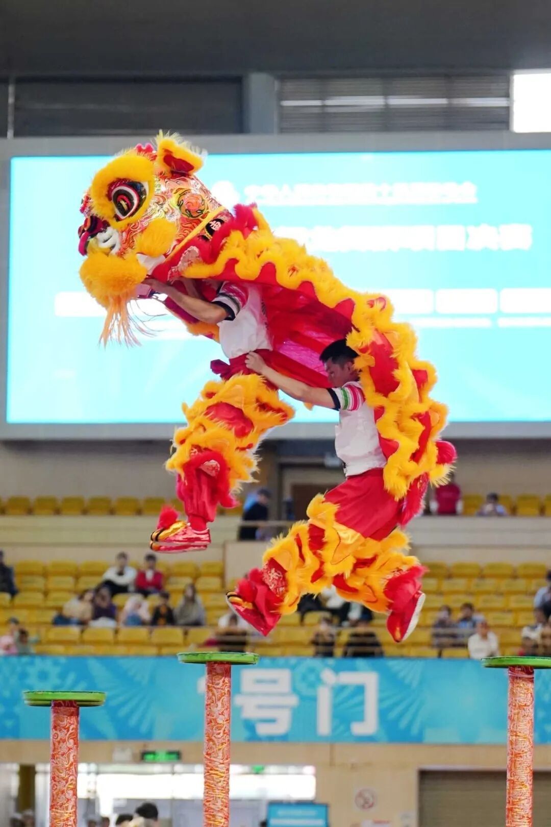 摘得全运会首枚舞狮金牌，不愧是他们！
