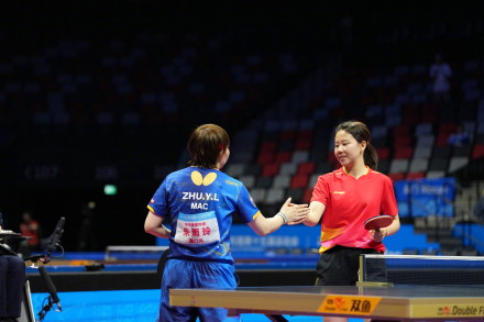 朱雨玲战胜陈幸同挺进4强