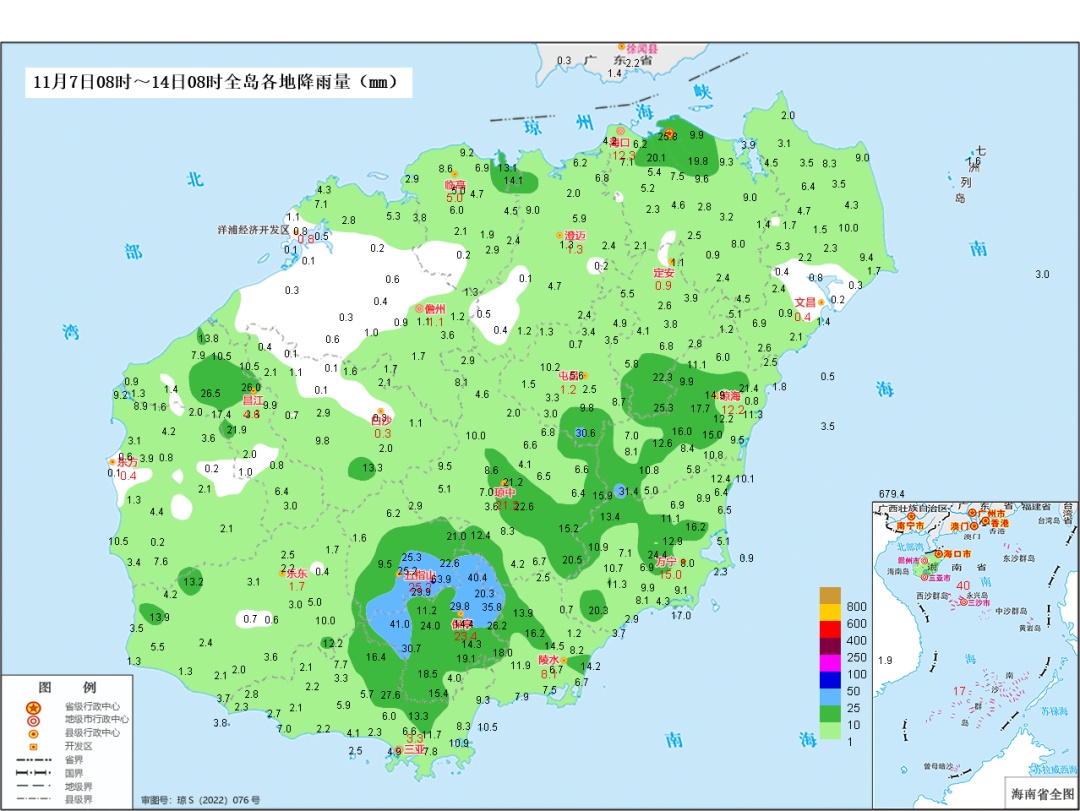受强冷空气影响，海南接下来天气是……