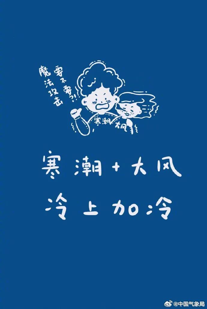 注意!气温“速降”!寒潮特快专列已发车!预警请查收 注意!气温“速降”!寒潮特快专列已发车!预警请查收
