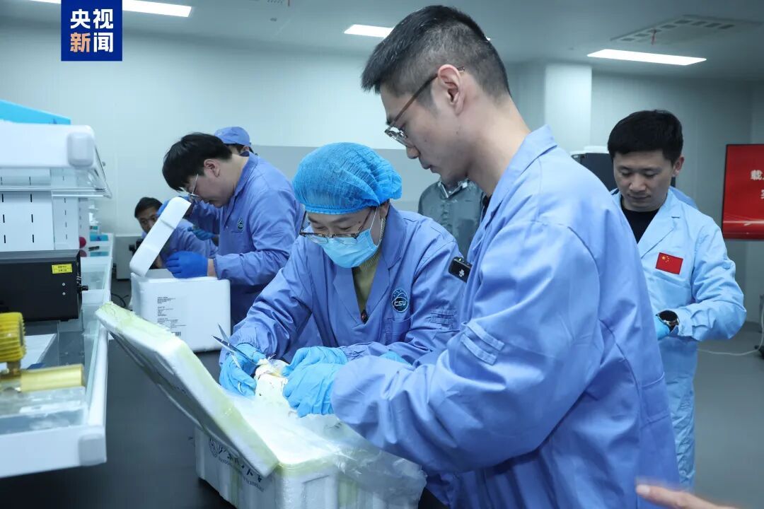 带回近100斤太空特产！已交付科学家