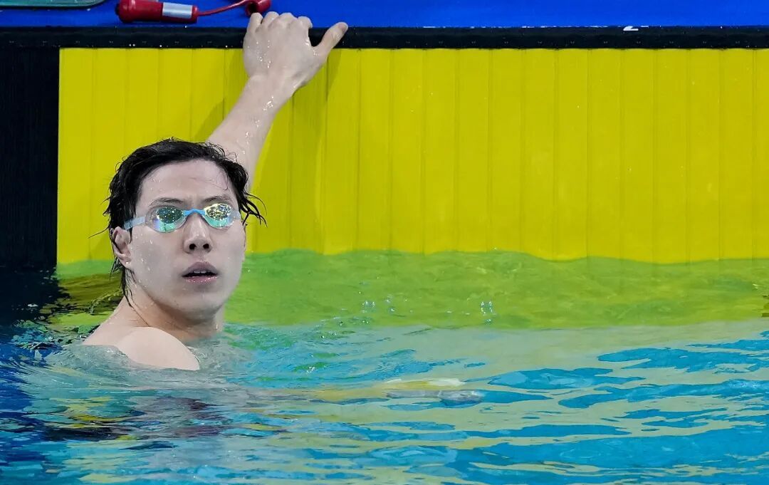第二金!上海队覃海洋摘得全运会200米蛙泳金牌 第二金!上海队覃海洋摘得全运会200米蛙泳金牌