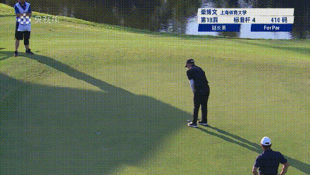 上海队夺得十五运会高尔夫球男子团体冠军