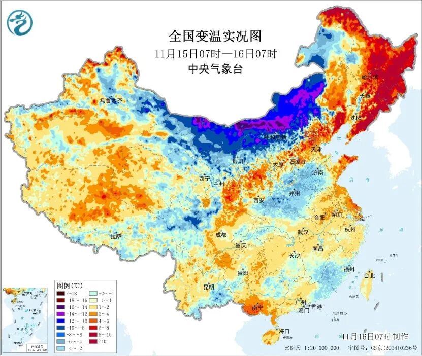 今夜起影响上海,开启速冻模式!风力大增,下周二全天仅4-10℃,一夜入冬? 今夜起影响上海,开启速冻模式!风力大增,下周二全天仅4-10℃,一夜入冬?