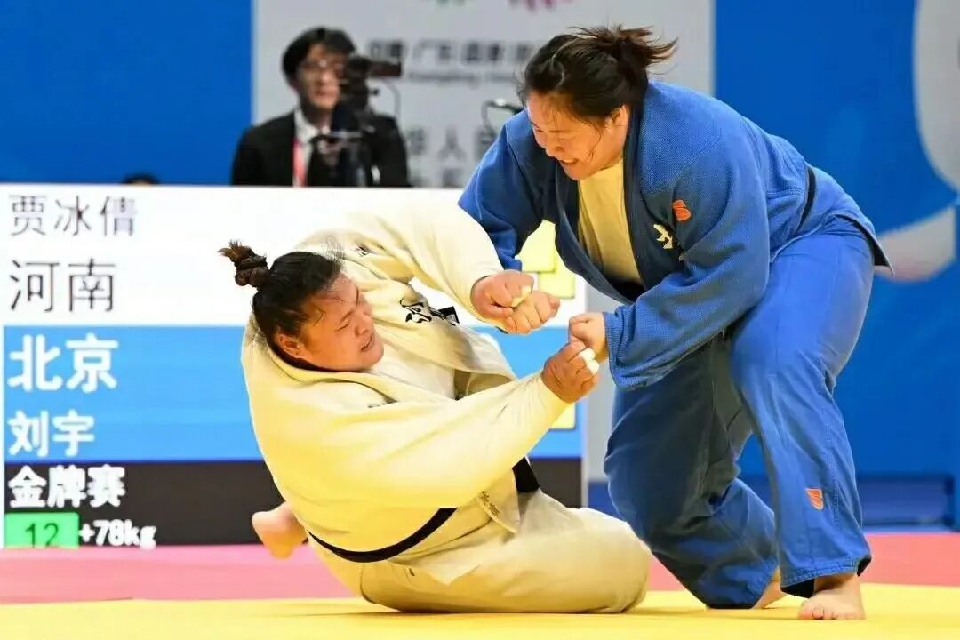 第一次参加全运会就获得金牌！21岁的北京运动员刘宇：想当柔道界的“孙颖莎”