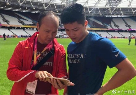 传承广东男子短跑，袁国强苏炳添师徒再战全运