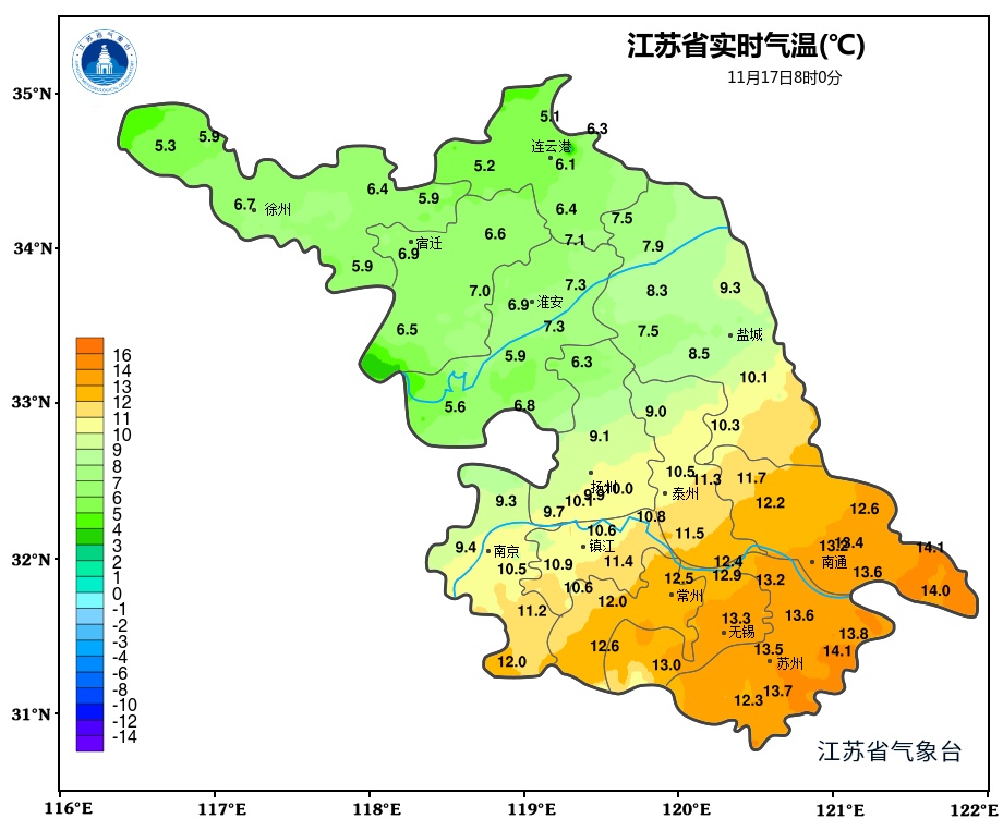 江苏多地迎来初雪！部分地区有望今日入冬