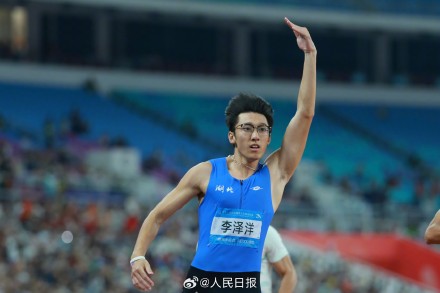 祝贺!李泽洋成为全运会首位00后男子百米冠军 祝贺!李泽洋成为全运会首位00后男子百米冠军