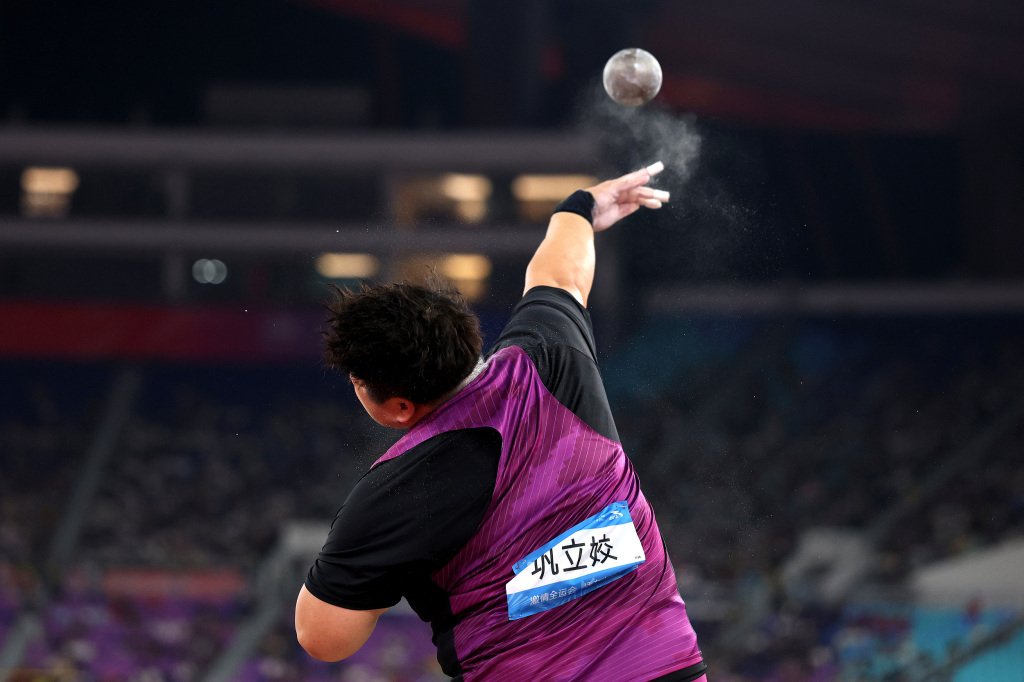 全运五连冠，巩立姣是照亮中国女子投掷的那束光