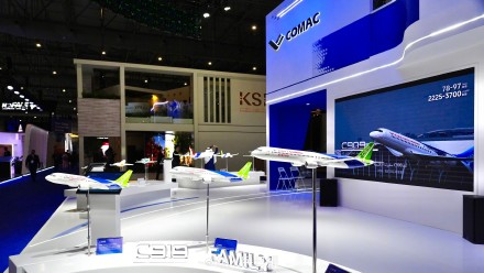 C919和C909首次亮相中东
