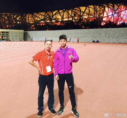 传承广东男子短跑，袁国强苏炳添师徒再战全运