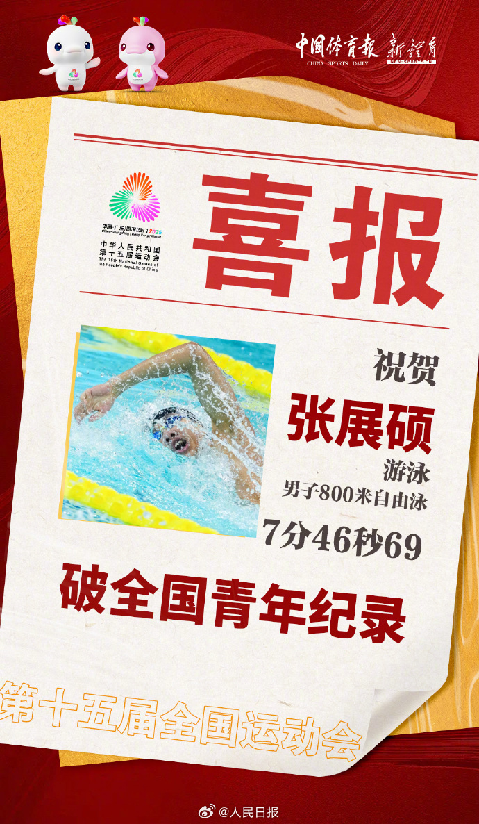 未来可期！全运赛场“00后”小将刮起青春风暴