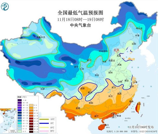寒潮、大风双预警 广西广东等地部分地区降温幅度可达10℃ 寒潮、大风双预警 广西广东等地部分地区降温幅度可达10℃