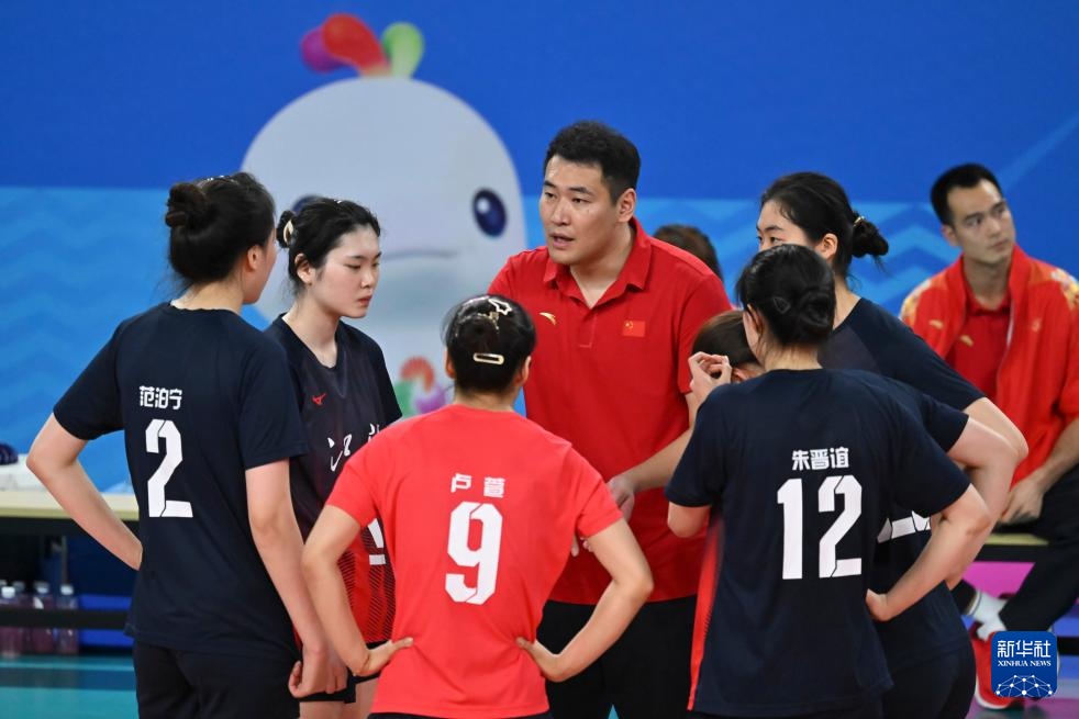 全运会女子20岁以下组1-4名半决赛：山东队胜江苏队