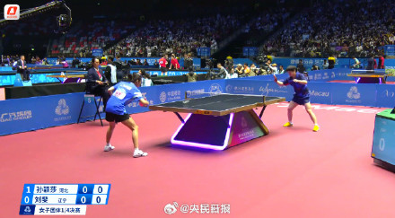 乒乓球女团河北队进4强