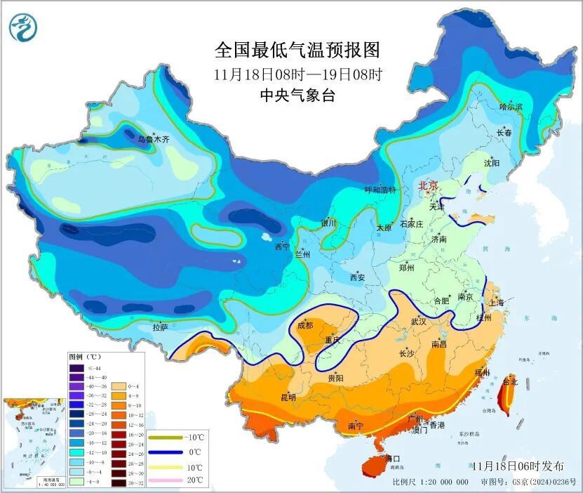 “冻”真格了！四川盆地最低气温仅1℃