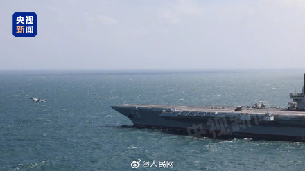 福建舰入列之后首次海上实兵训练