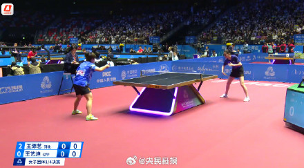 乒乓球女团河北队进4强