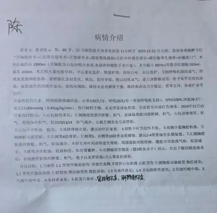 60岁大爷见义勇为被捅5刀,至今仍在ICU,最新情况:犯罪嫌疑人已刑拘 60岁大爷见义勇为被捅5刀,至今仍在ICU,最新情况:犯罪嫌疑人已刑拘