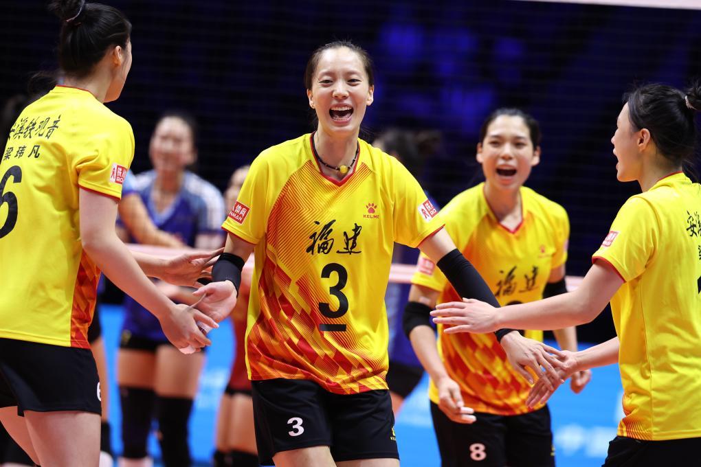 江苏队第二次夺得全运会女排成年组冠军