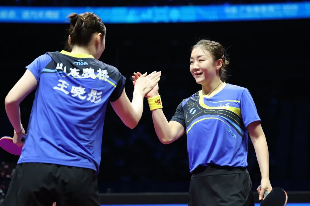 12年后，陈梦又一次帮山东拿到全运会乒乓球女团金牌