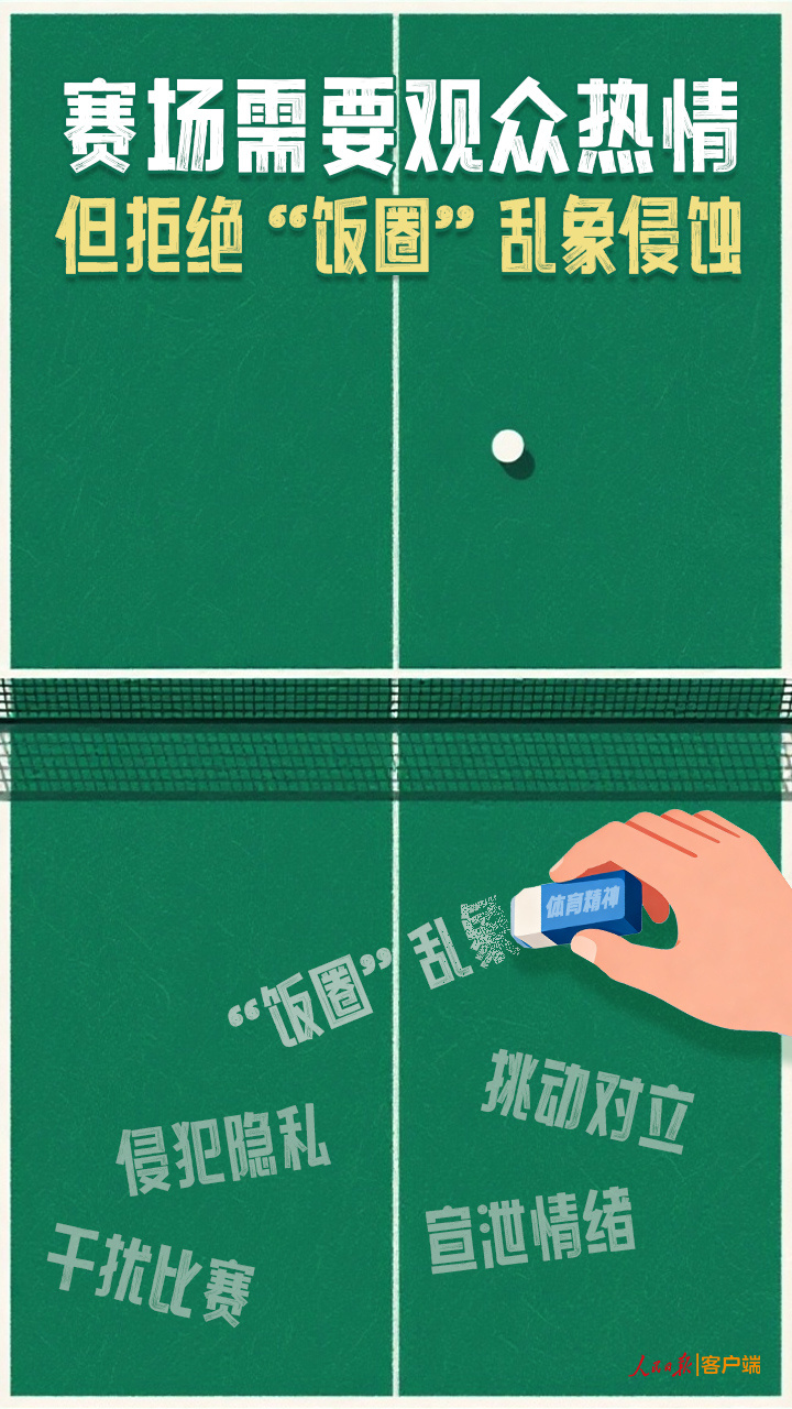 赛场需要观众热情，但拒绝“饭圈”乱象侵蚀