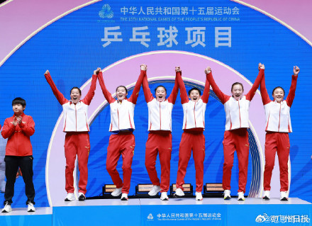 范思琦发文称这届全运会团魂炸裂