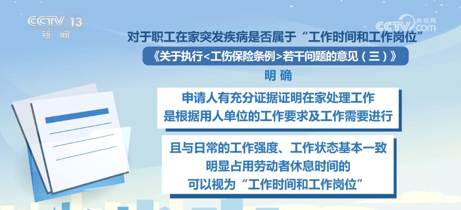 梳理解读·居家办公期间如何认定工伤?细化工伤认定“三要素”情形 ↓ 梳理解读·居家办公期间如何认定工伤?细化工伤认定“三要素”情形 ↓