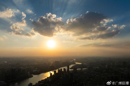 11月28日广州将迎来全年最早日落