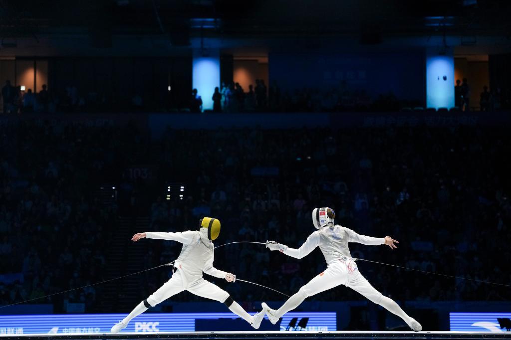 香港队首夺全运会击剑金牌