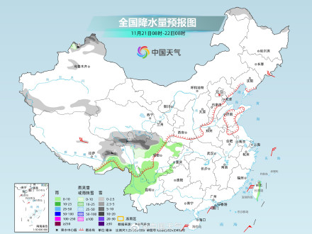 中东部降水稀少晴朗干燥 西藏四川等地雨雪频繁 中东部降水稀少晴朗干燥 西藏四川等地雨雪频繁