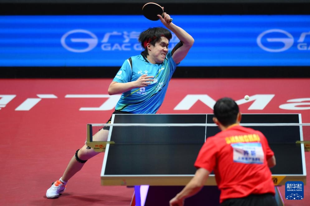 十五运会乒乓球——男子团体金牌赛:北京队夺冠 十五运会乒乓球——男子团体金牌赛:北京队夺冠