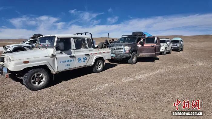21名非法穿越者在青海可可西里被查获