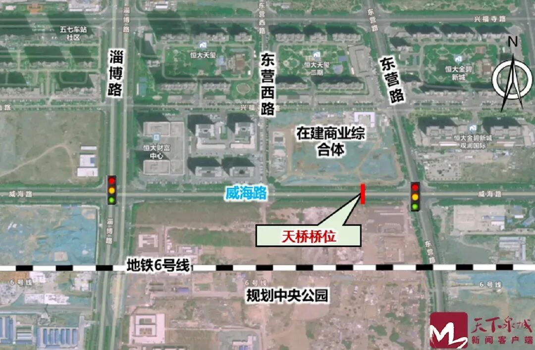 济南将再增7座过街天桥