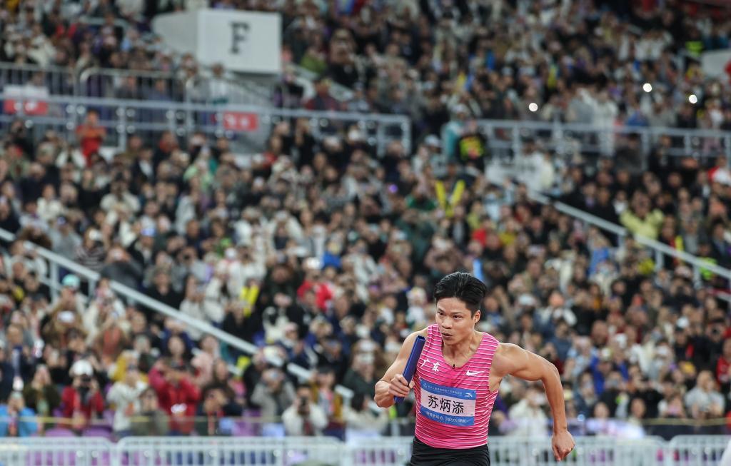 苏炳添，最后的百米