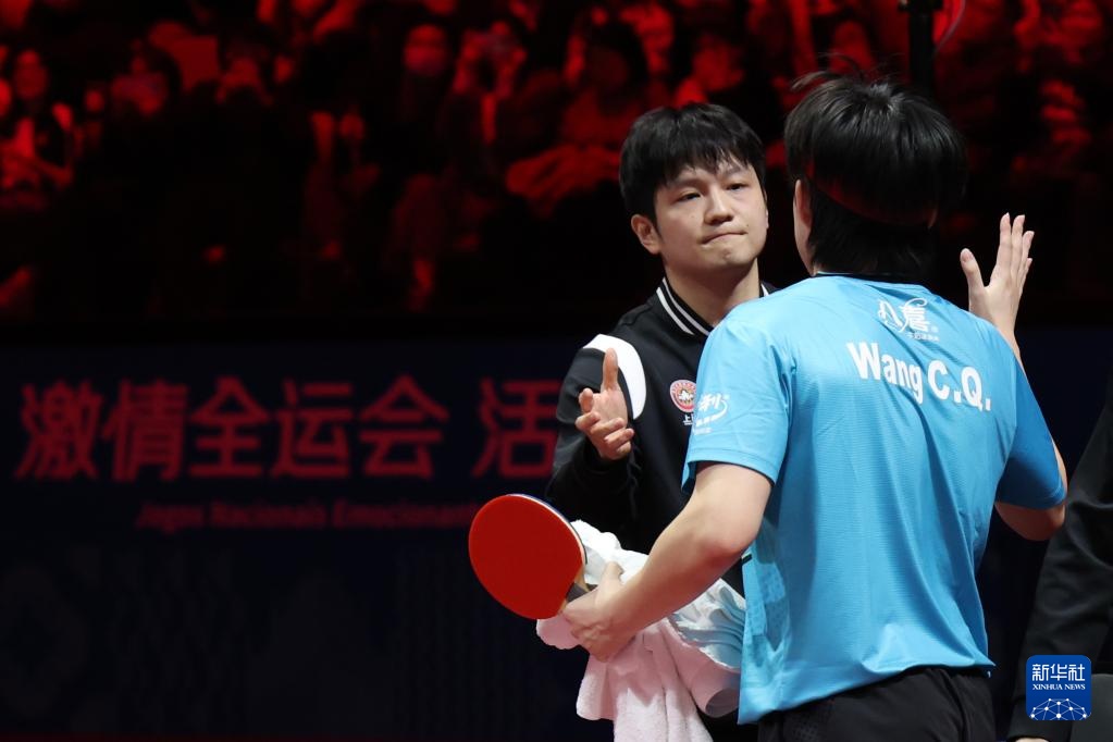 十五运会乒乓球——男子团体金牌赛:北京队夺冠 十五运会乒乓球——男子团体金牌赛:北京队夺冠