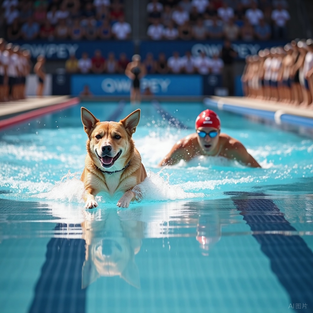 游泳比赛，真的可以用狗刨？