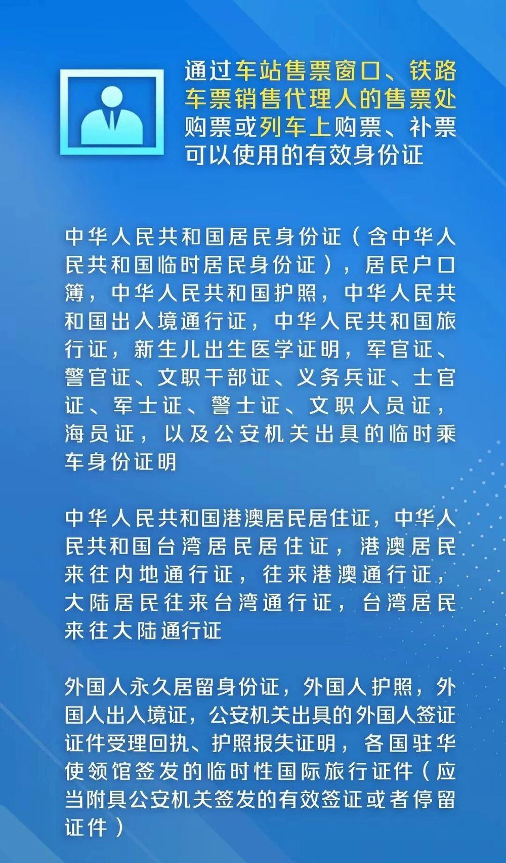 除了身份证,乘火车有效证件还有什么? 除了身份证,乘火车有效证件还有什么?