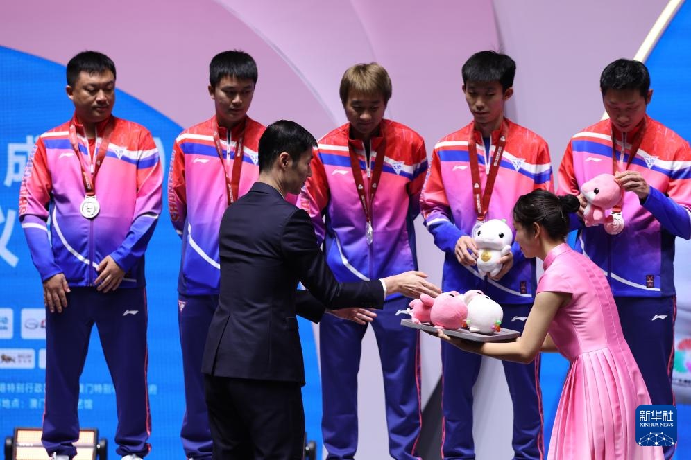 十五运会乒乓球——男子团体金牌赛:北京队夺冠 十五运会乒乓球——男子团体金牌赛:北京队夺冠