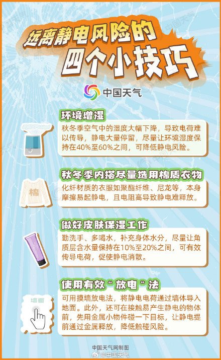 一不小心就炸毛？四个小技巧助你降低静电风险