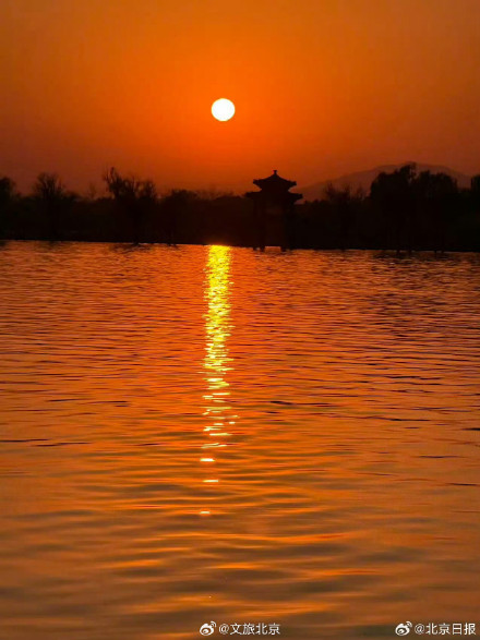美好!北京晚霞就是甜蜜的颜色 美好!北京晚霞就是甜蜜的颜色