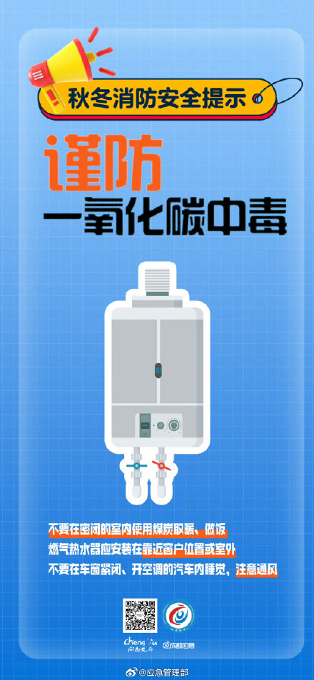 冬季防火别大意 这些知识要牢记