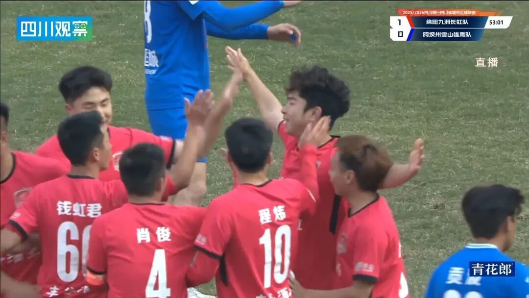 2:0赢下收官战！“川超”绵阳队最终排名川北赛区第一