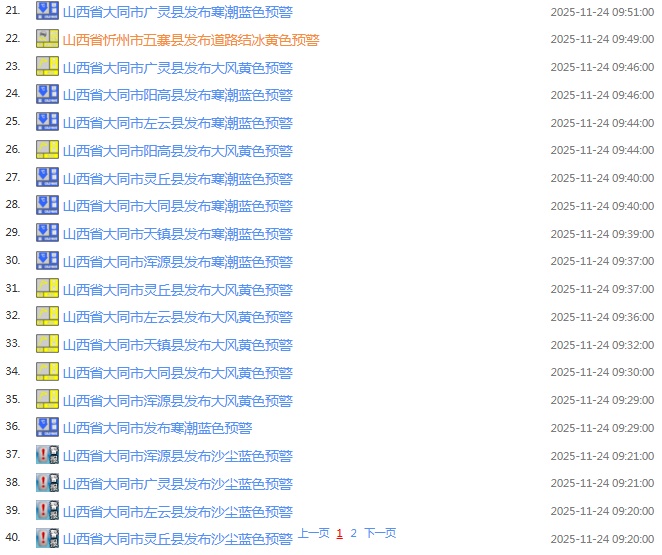 雨雪+大风+寒潮，山西连发40余条预警！