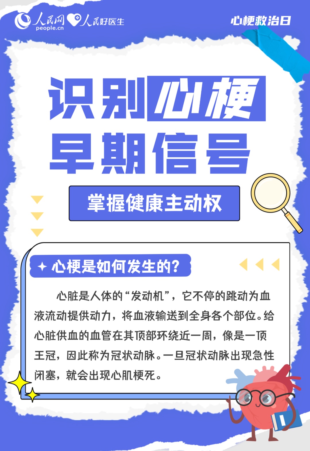 看懂心梗信号 掌握健康主动权
