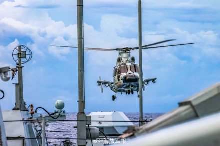 直击海军某护卫舰支队开展海上训练