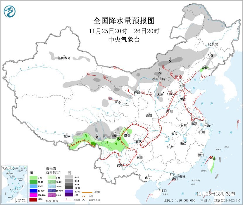 新一股冷空气将影响我国大部地区 西北地区东部将有沙尘天气